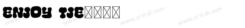 enjoy tje字体转换